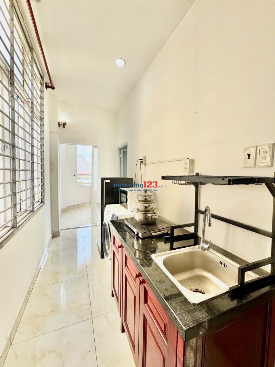 CĂN HỘ 50M2 2 PHÒNG NGỦ THANG MÁY NGAY CẦU THAM LƯƠNG