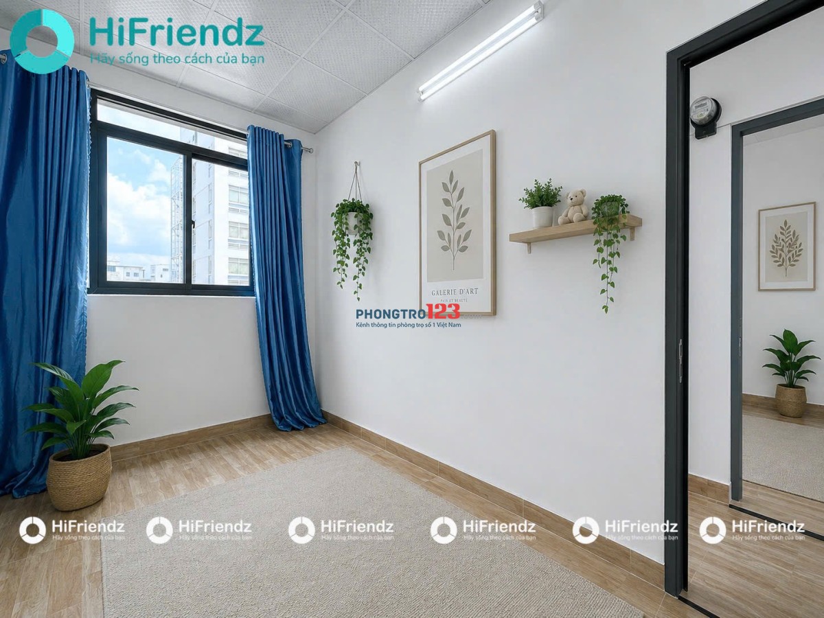 Cho thuê phòng trọ 20m2 cửa sổ trời lớn, full nội thất ngay Nguyễn Gia Trí gần các trường đại học Hu