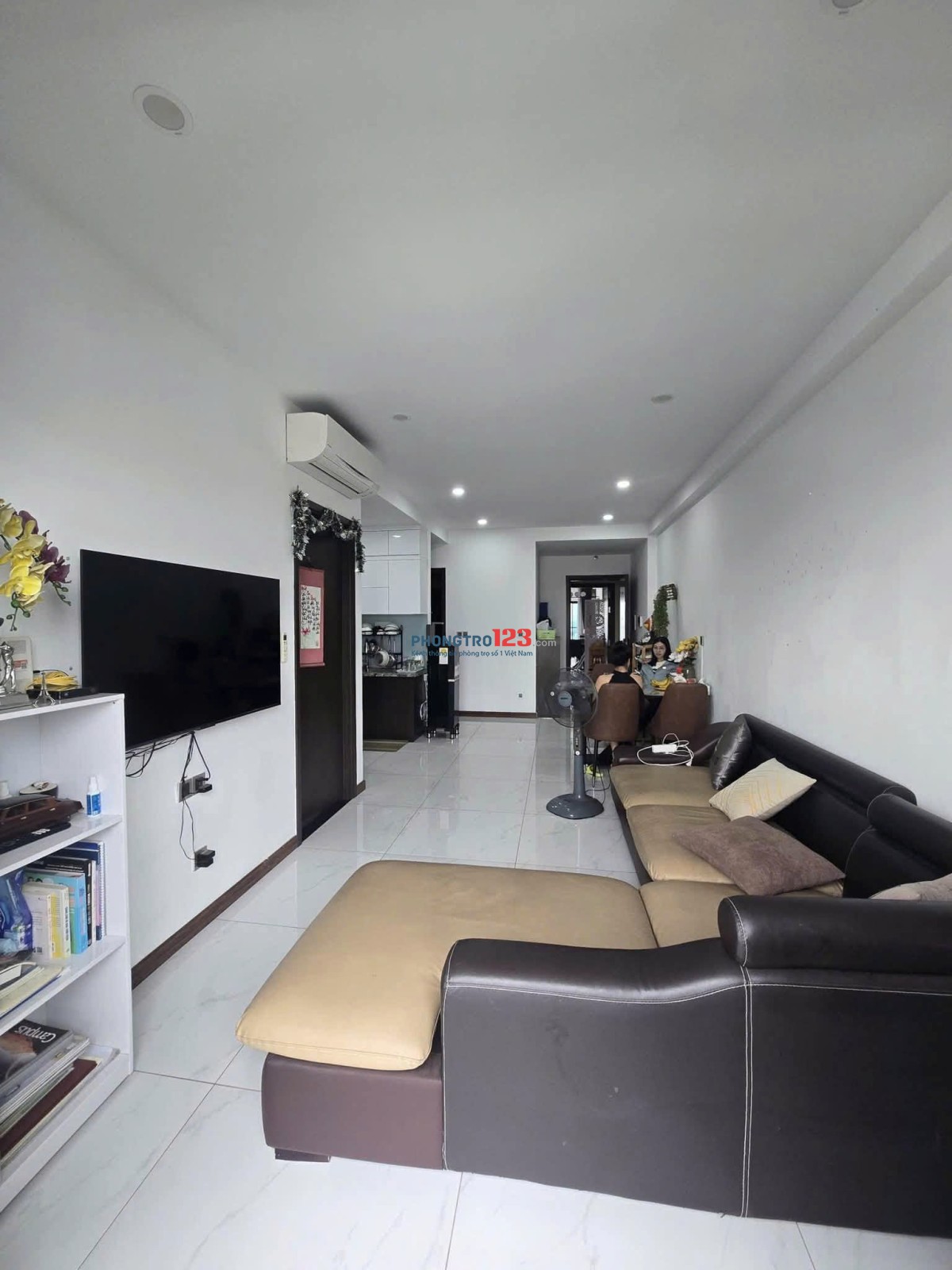 Cho thuê chung cư Bảy Hiền 2PN-Full nội thất 78m2 giá 11 triệu/th