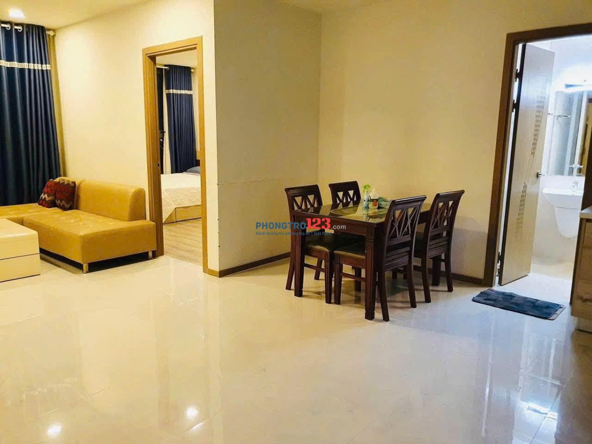 Cho thuê chung cư Phú Thọ-Q.11- 3PN full nội thất giá 14 triệu/th, nhà đẹp
