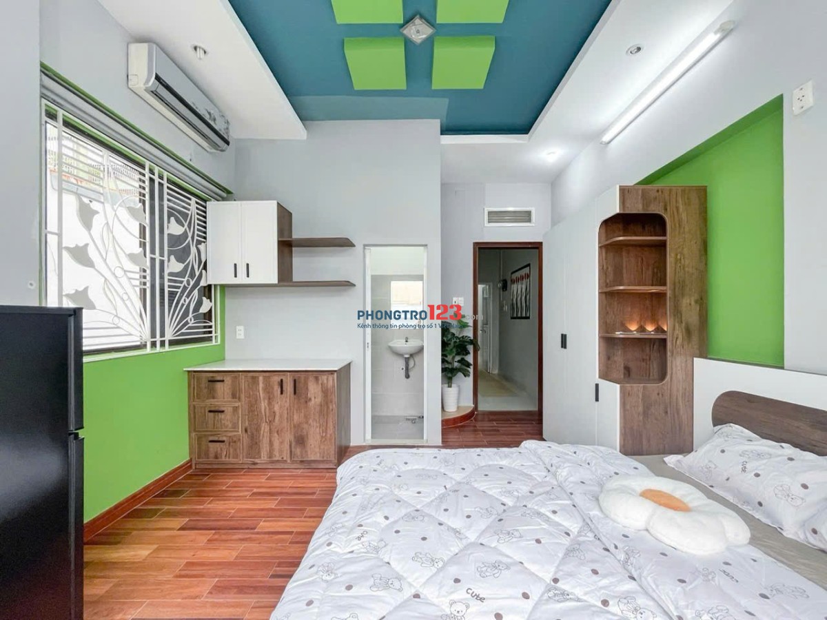 CHO THUÊ CĂN HỘ FULL NỘI THẤT, CÓ BAN CÔNG, PHÒNG ĐẸP, Ở NGAY