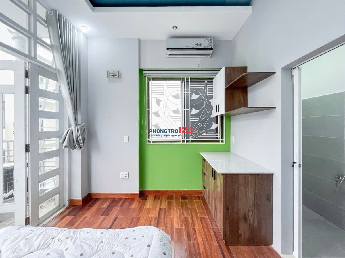 CHO THUÊ CĂN HỘ FULL NỘI THẤT, CÓ BAN CÔNG, PHÒNG ĐẸP, Ở NGAY