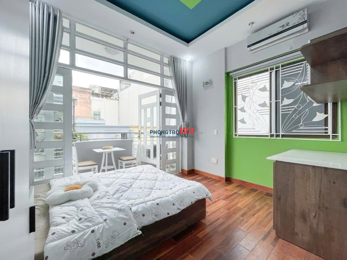 CHO THUÊ CĂN HỘ FULL NỘI THẤT, CÓ BAN CÔNG, PHÒNG ĐẸP, Ở NGAY
