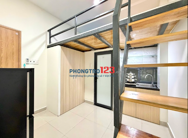 Cho thuê phòng gác lửng mới toanh-Full Tiện nghi-gần cầu Thị Nghè