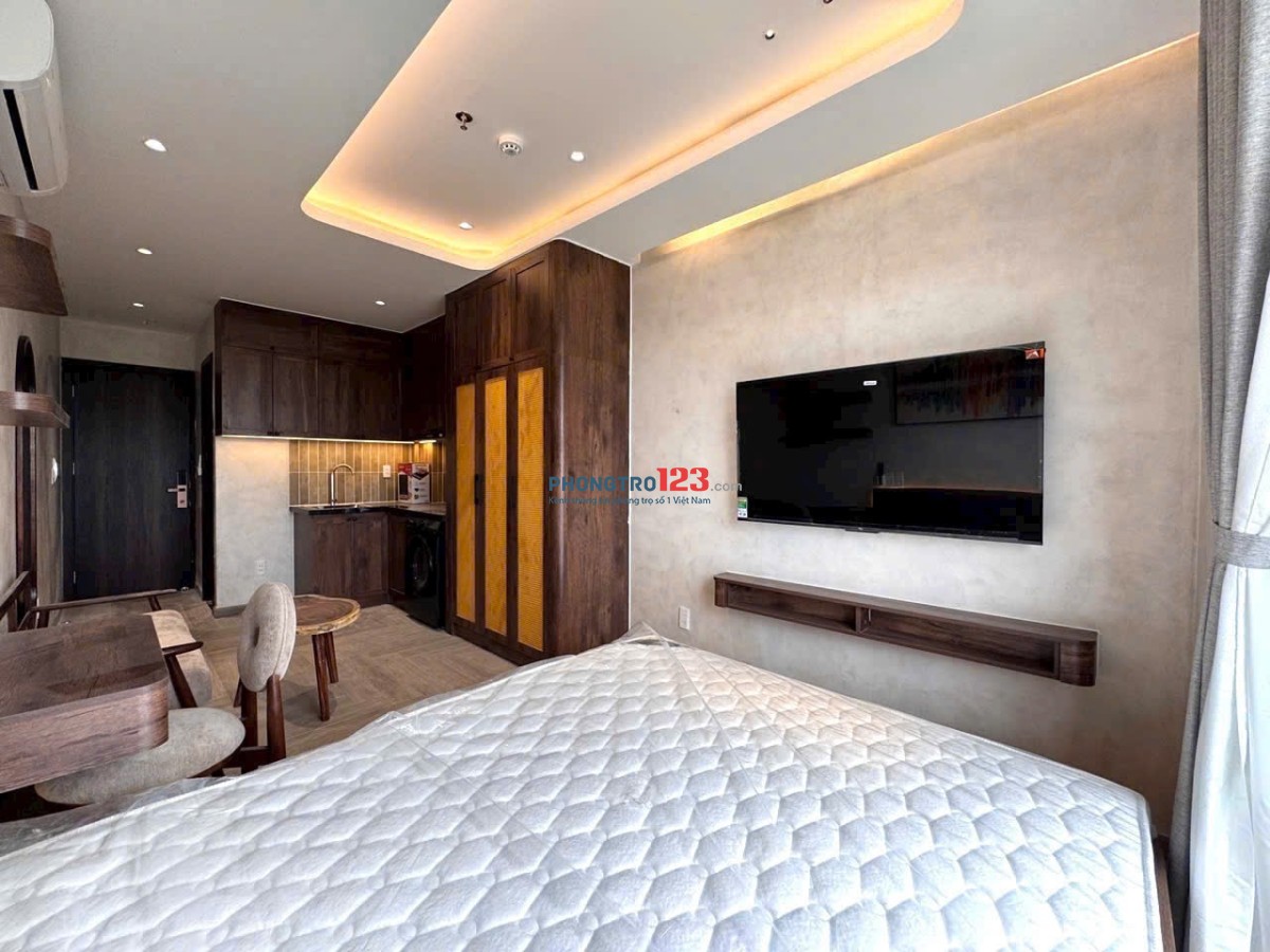 CHO THUÊ CĂN HỘ DỊCH VỤ 1PN – ĐẦY ĐỦ NỘI THẤT – KHU CÔNG LÝ (NAM KỲ KHỞI NGHĨA), GIÁP QUẬN 1