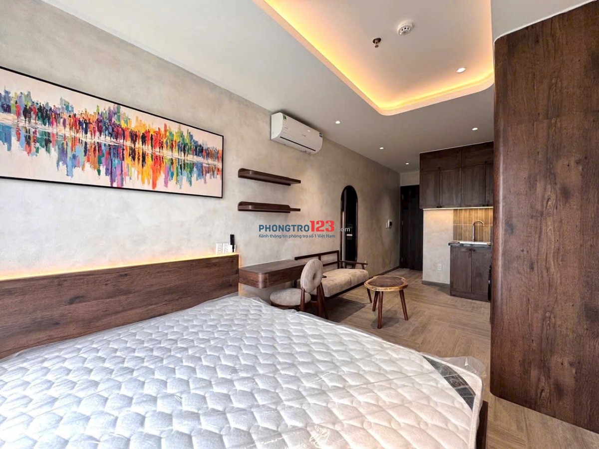 CHO THUÊ CĂN HỘ DỊCH VỤ 1PN – ĐẦY ĐỦ NỘI THẤT – KHU CÔNG LÝ (NAM KỲ KHỞI NGHĨA), GIÁP QUẬN 1