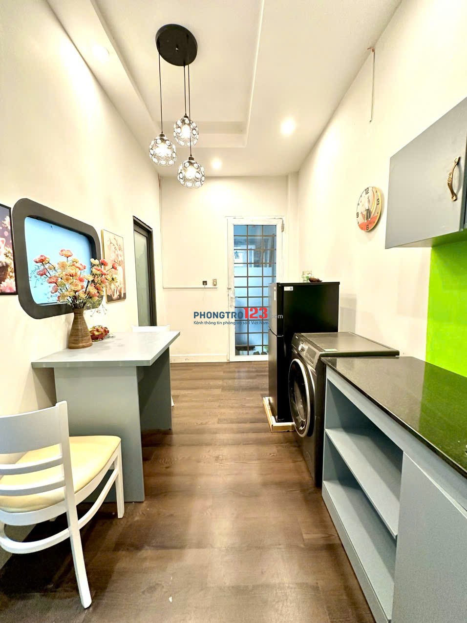 PHÒNG 1 PHÒNG NGỦ FULL NỘI THẤT TÁCH BẾP CHƯA ĐẾN 5TR TẠI NGUYỄN VĂN ĐẬU GẦN ĐH MỞ, ĐH VĂN LANG,...