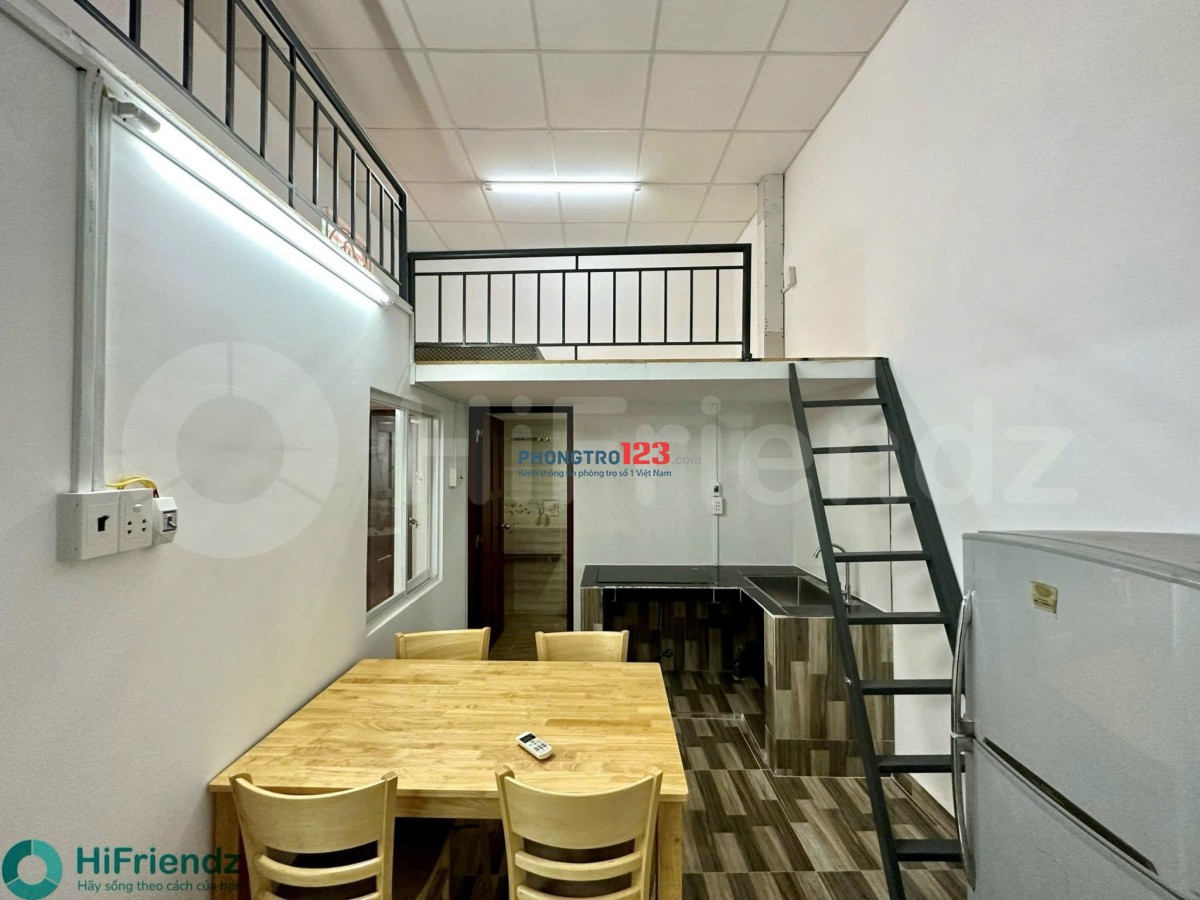 Căn Hộ có gác ở Quận 10 cho tân sinh viên đại học bách khoa, UEH,Huflit, Hoa sen,