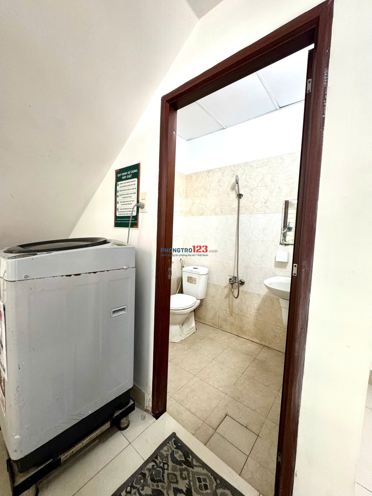 Cho thuê phòng gác lửng 14m2, chỉ 2.2tr, 205 Phạm Văn Chiêu Gò vấp ( Cách CĐ Dược Sài Gòn 300m)