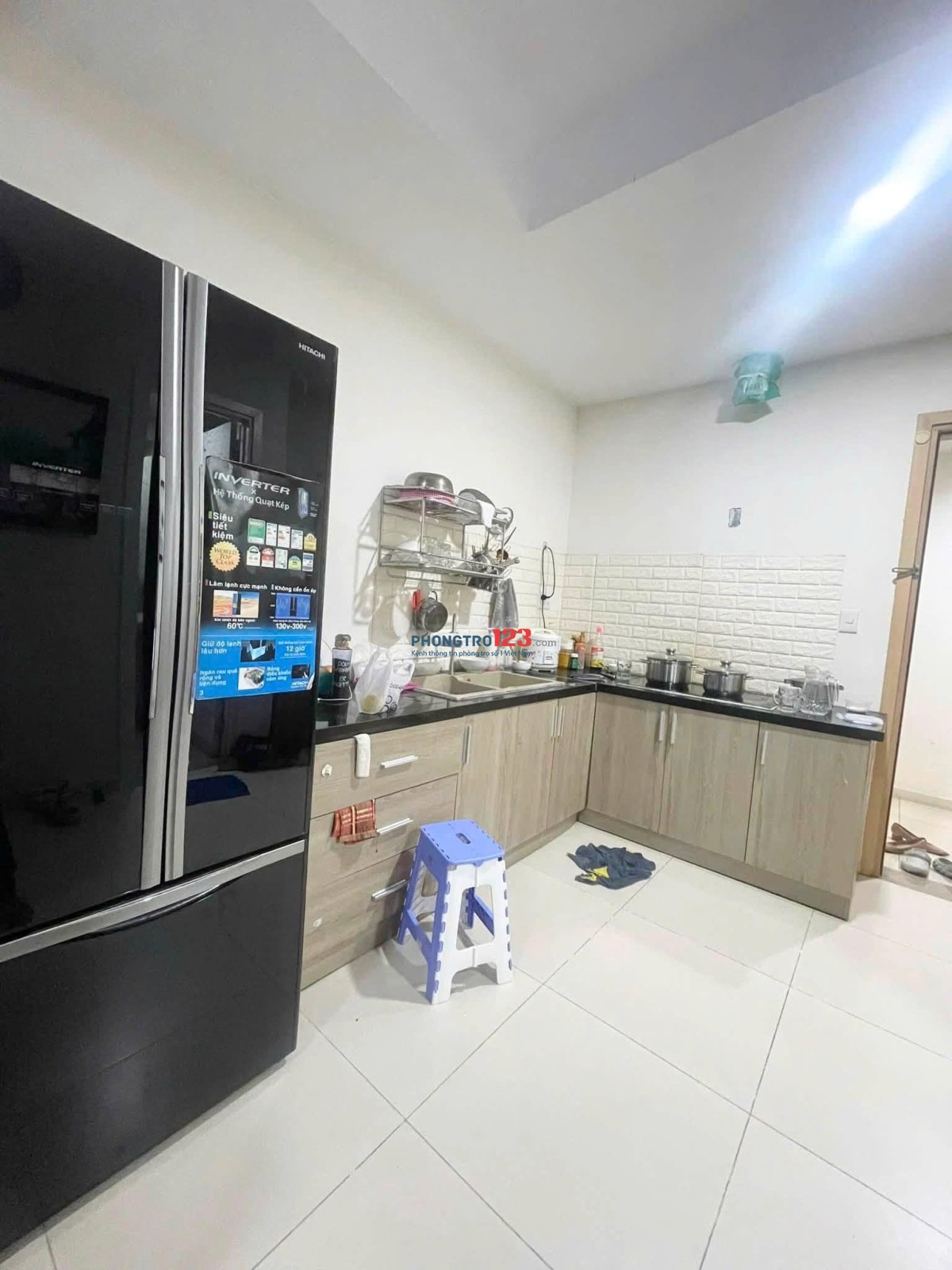 C/c Ruby Garden 2PN 77m2 Full nội thất giá 9.5 tr/th, cạnh sân bay TSN.DT: 77m2 ( 2PN-2WC- BAN CÔNG
