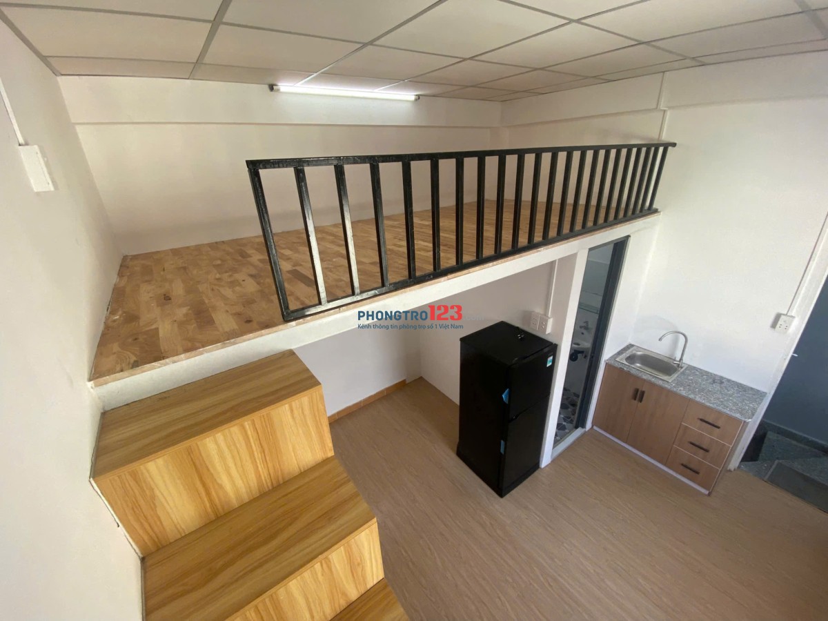 Cho thuê phòng 20m2, cửa sổ trời, full nội thất ngay Ung Văn Khiêm, Bình Thạnh gần trường đại học