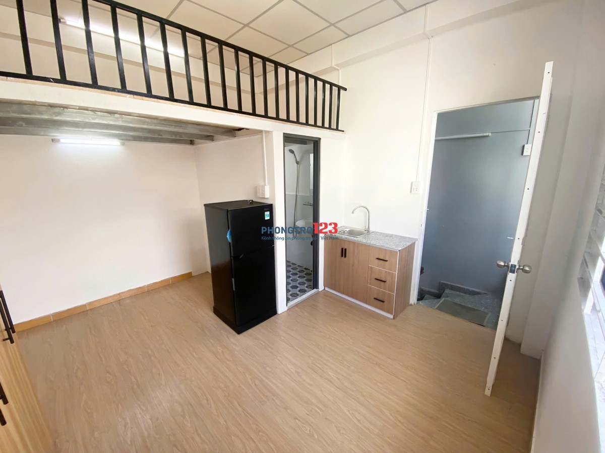 Cho thuê phòng 20m2, cửa sổ trời, full nội thất ngay Ung Văn Khiêm, Bình Thạnh gần trường đại học