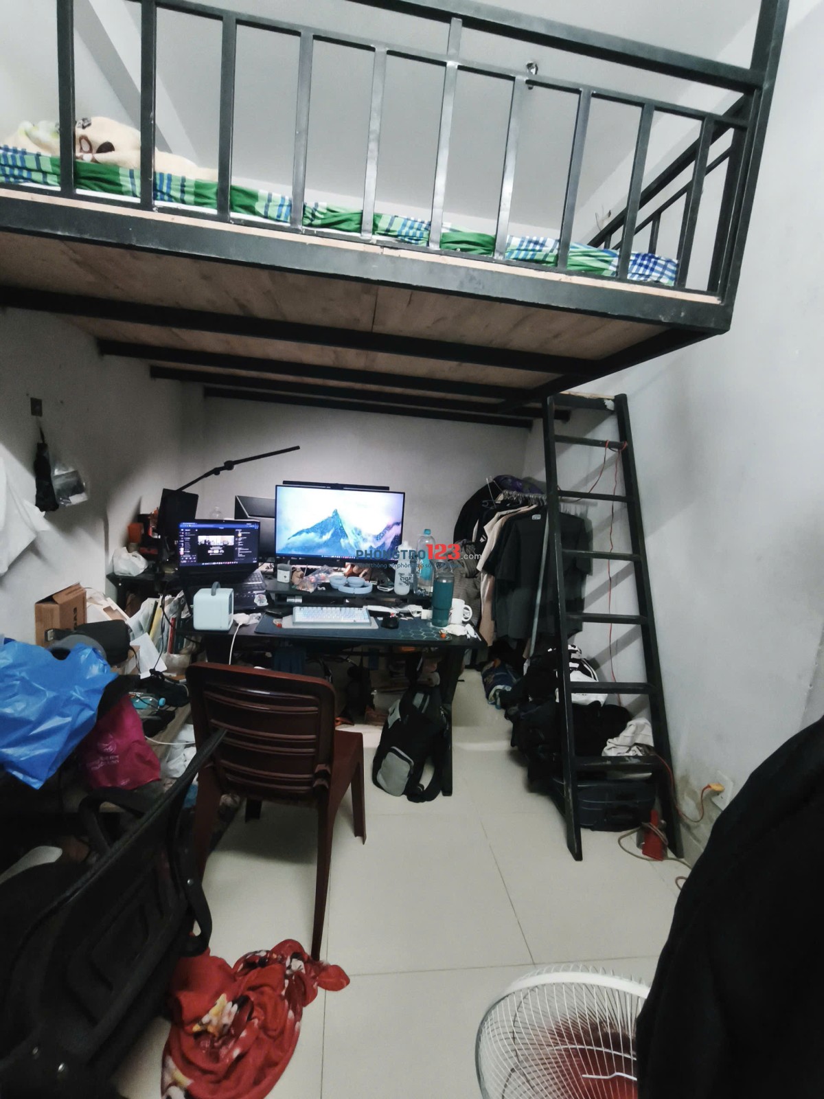 Phòng trọ 20m² gần ĐH Công Nghiệp TP.HCM, full nội thất, WC riêng, nuôi pet