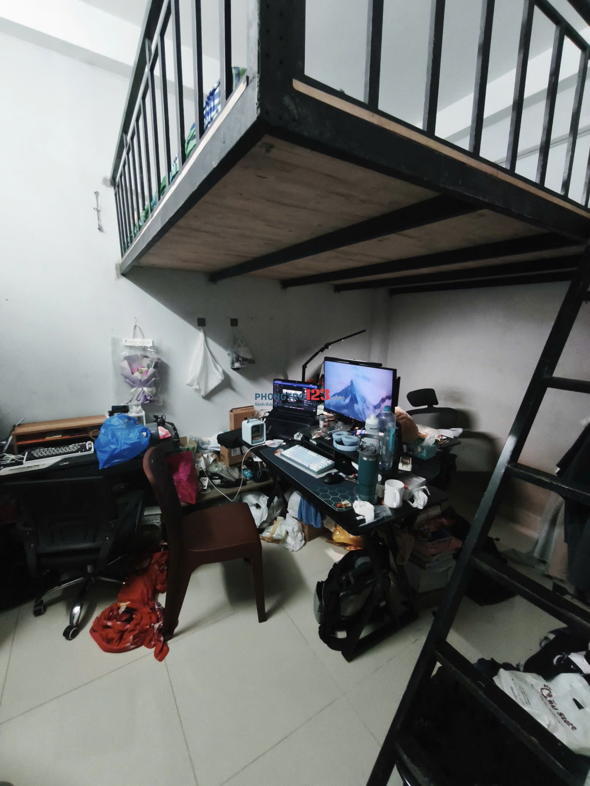 Phòng trọ 20m² gần ĐH Công Nghiệp TP.HCM, full nội thất, WC riêng, nuôi pet