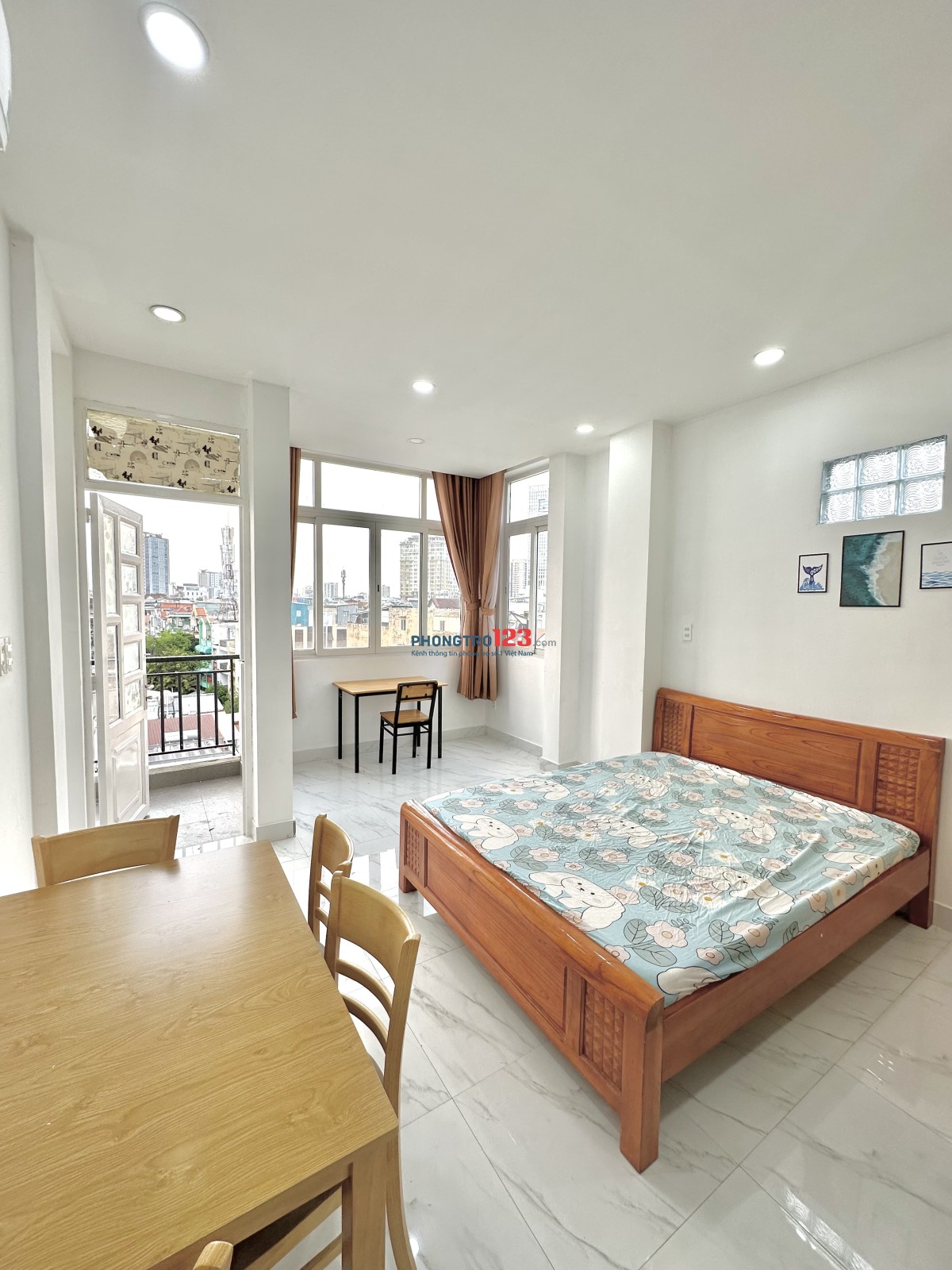 Phòng full nội thất Nguyễn Hữu Cảnh gần Vinhome