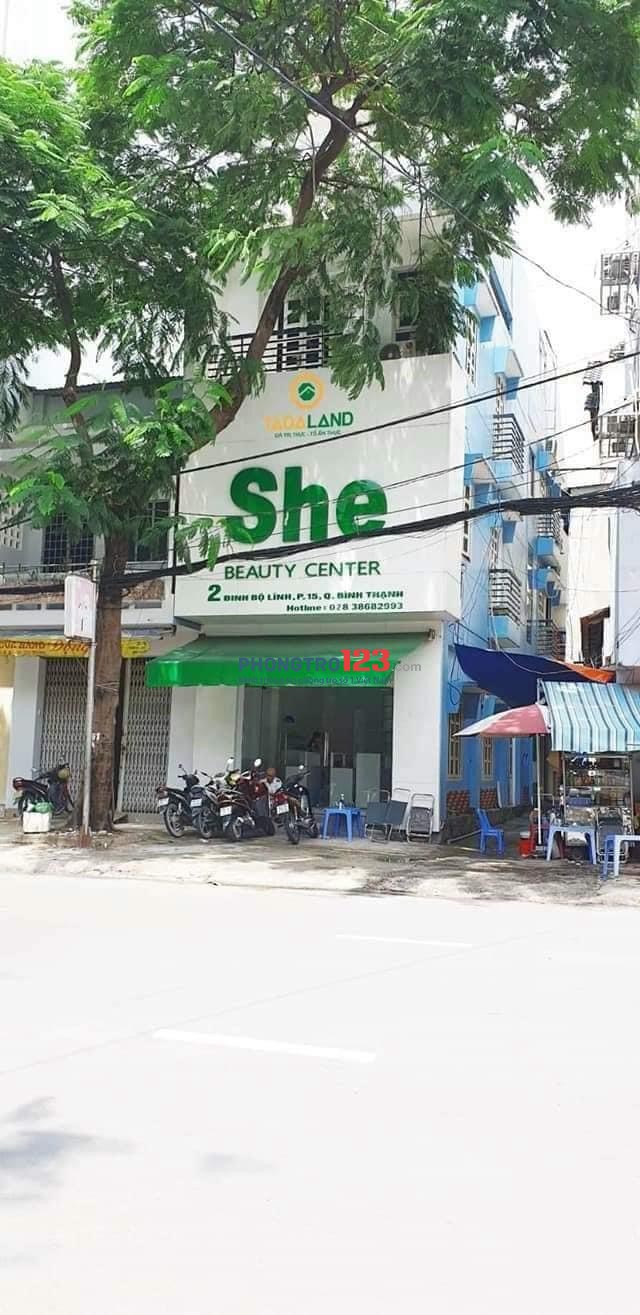 Phòng trọ DT 18m2 - Giá sinh viên Q. Bình Thạnh