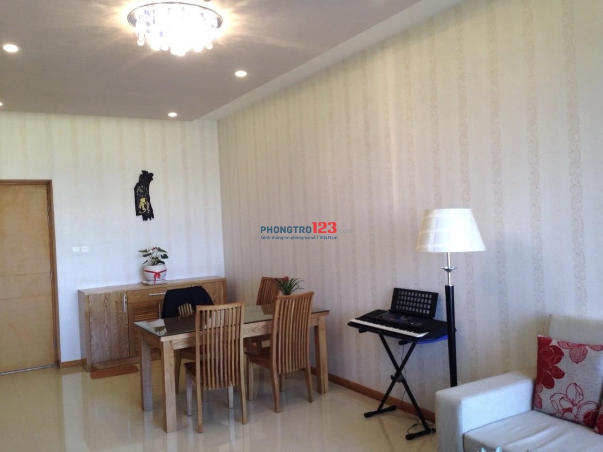 Cho thuê chung cư Kim Tâm Hải, Trường Chinh - 90m2, 2PN, Full nội thất giá 8tr/tháng