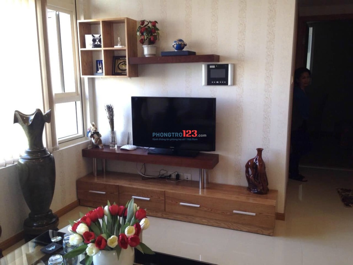 Cho thuê chung cư Kim Tâm Hải, Trường Chinh - 90m2, 2PN, Full nội thất giá 8tr/tháng