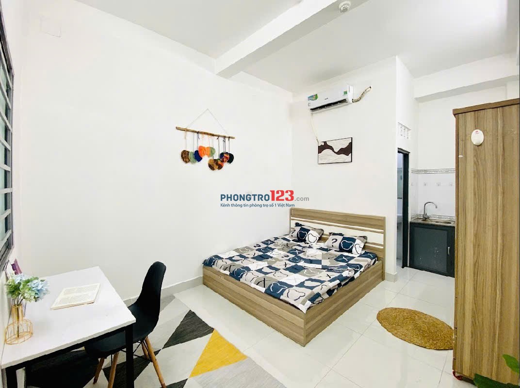 PHÒNG FULL NỘI THẤT SIÊU RỘNG THOÁNG MÁT GẦN ĐH CÔNG NGHIỆP, ĐH MỞ, ĐH VĂN LANG, ĐH MỸ THUẬT...
