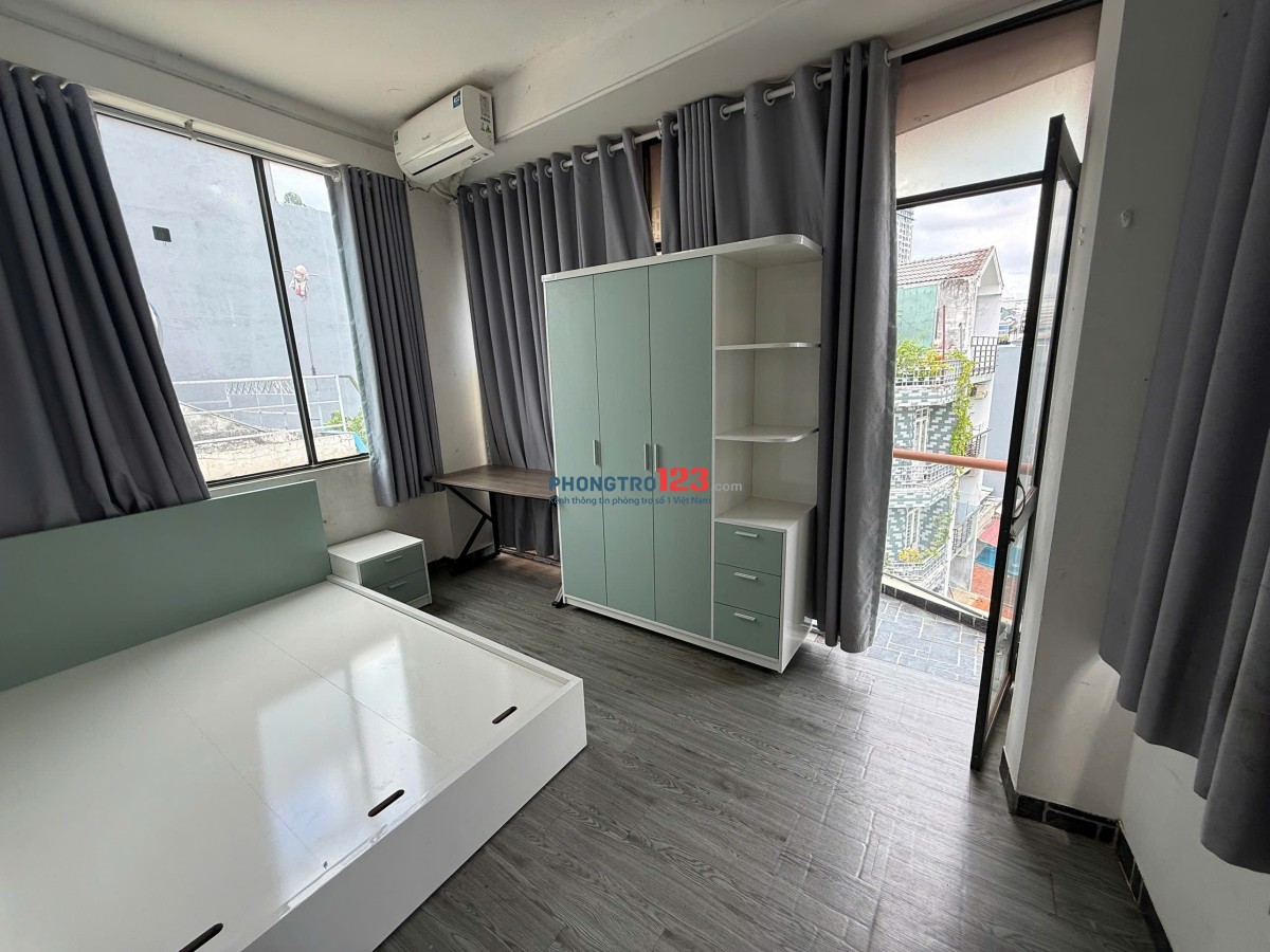 PHÒNG FULL NỘI THẤT TÁCH BẾP CỬA SỔ LỚN CHỈ 5TR NGUYỄN VĂN THƯƠNG GẦN ĐH NGOẠI THƯƠNG, ĐH GTVT, ..