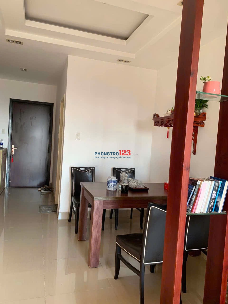 Cho thuê chung cư Mỹ Phước, Bùi Hữu Nghĩa- 2PN, Full nội thất giá thuê 13tr5/tháng