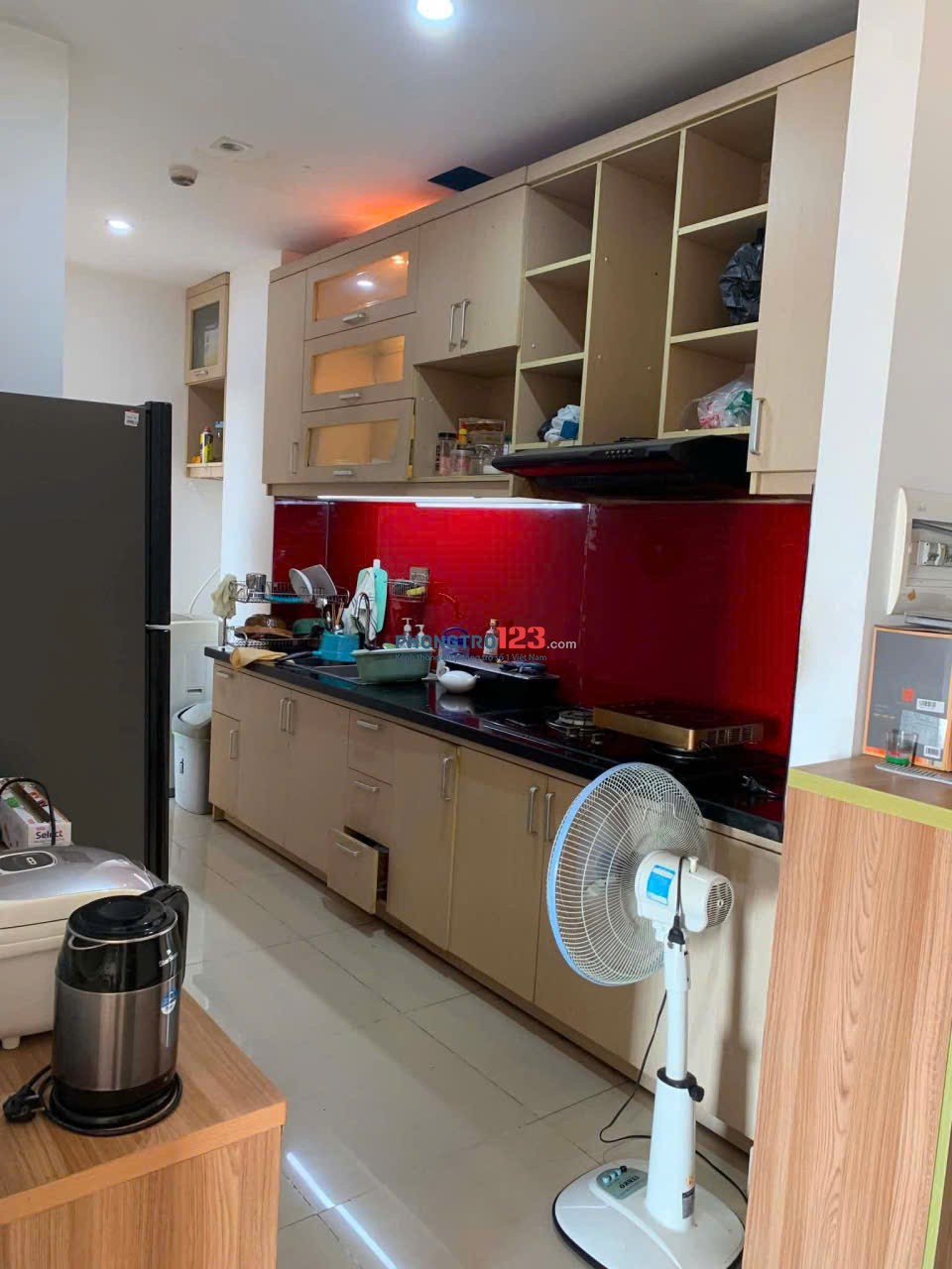 Cho thuê chung cư Mỹ Phước, Bùi Hữu Nghĩa- 2PN, Full nội thất giá thuê 13tr5/tháng