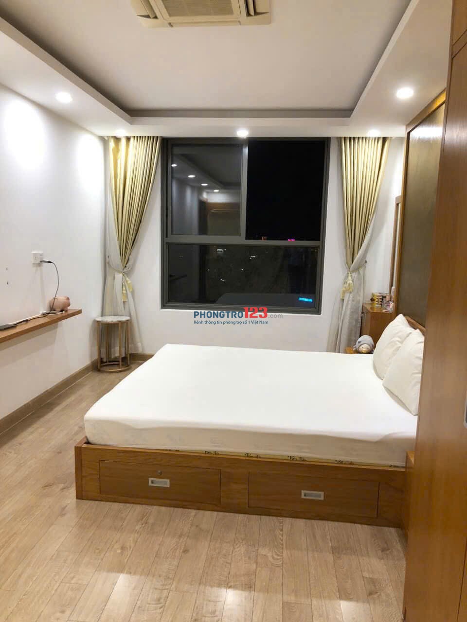 Cho thuê chung cư Samland Airport, Nguyên Hồng - 2Pn, Full NT giá thuê 14tr/tháng