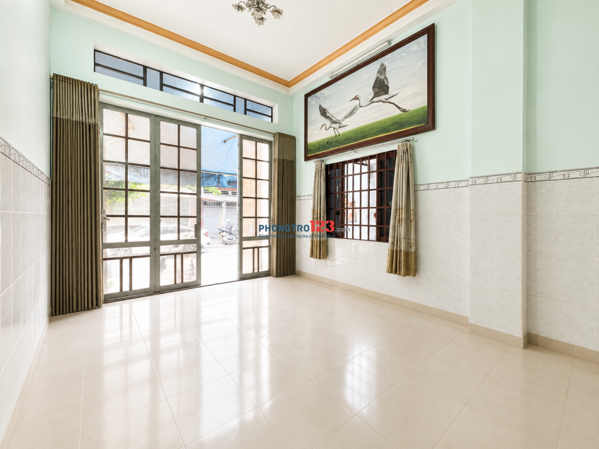 Cho thuê Nguyên căn 1 trệt 1 lầu - 1PN 1PK 2 TOLET ngay XÓM VẮNG XÓM NGHÈO