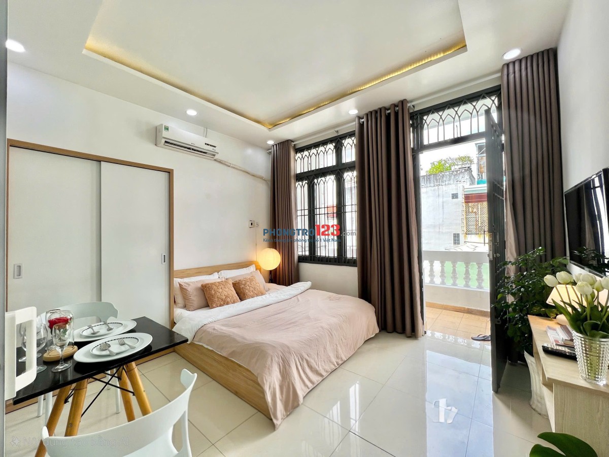 STUDIO TÁCH BẾP 40M² – Q10 | FULL NỘI THẤT Khu Nguyễn Giản Thanh – Tô Hiến Thành, Quận 10