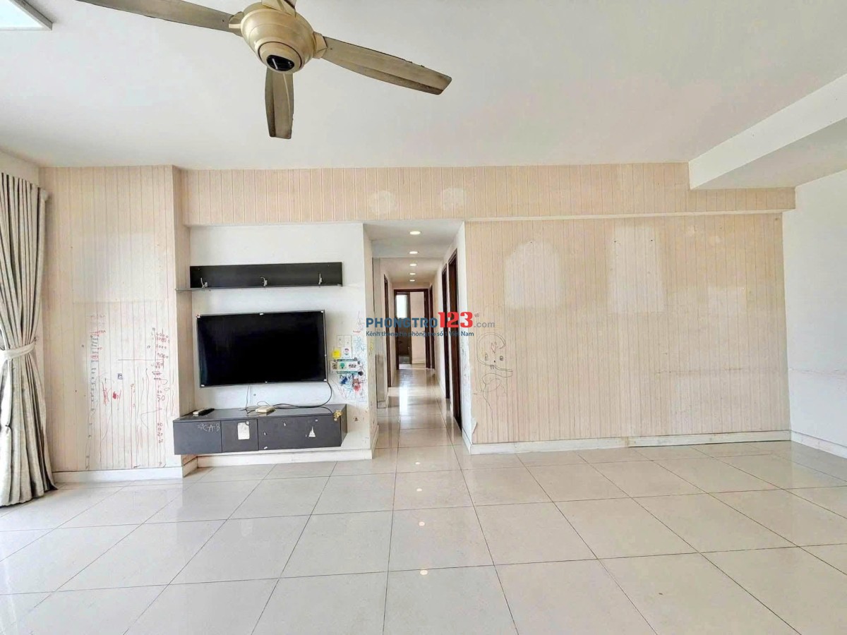 Chung cư Hoa Sen-Lạc Long Quân Q.11 Full nội thất 105m2, 3PN/ giá thuê 13,5 triệu/th