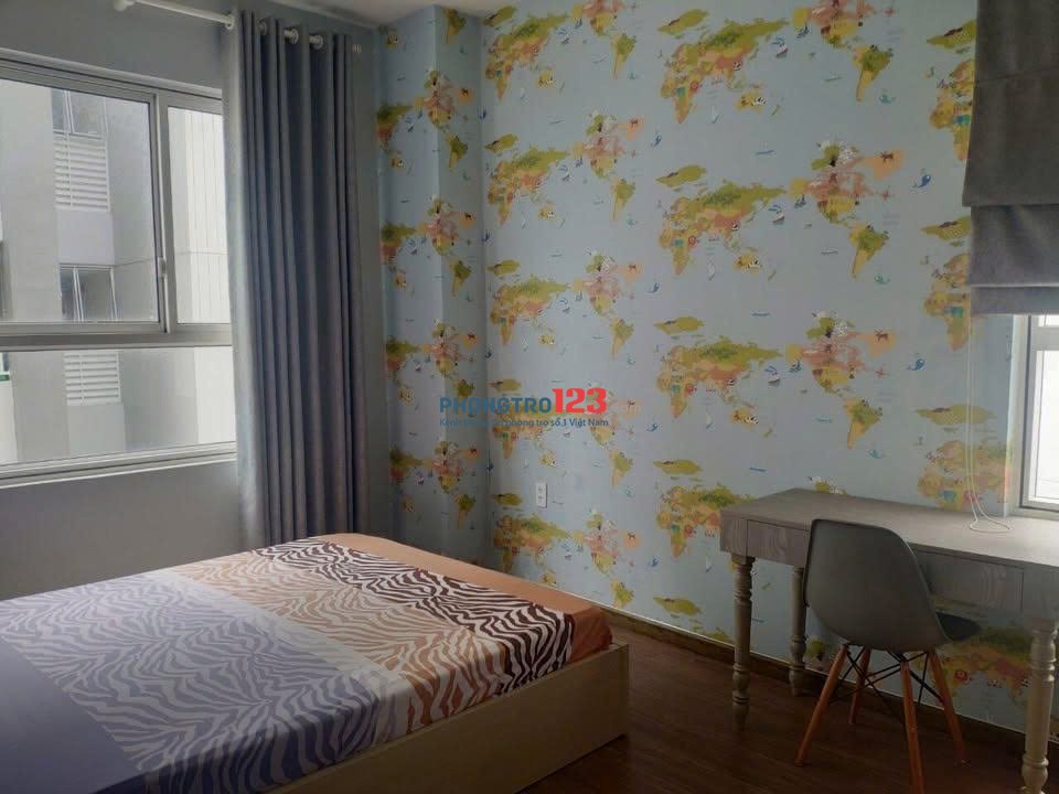 Chung cư Harmona-Tân Bình, 1PN Full nội thất 57m2 giá thuê 7.5tr/th
