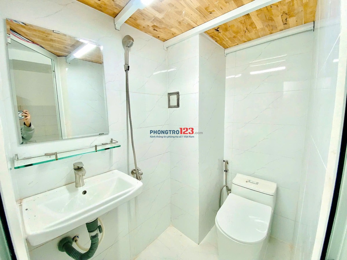 CHO THUÊ PHÒNG STUDIO MỚI XÂY 100% NGAY CHỢ BÌNH THÀNH GIÁ CHỈ 3TR1