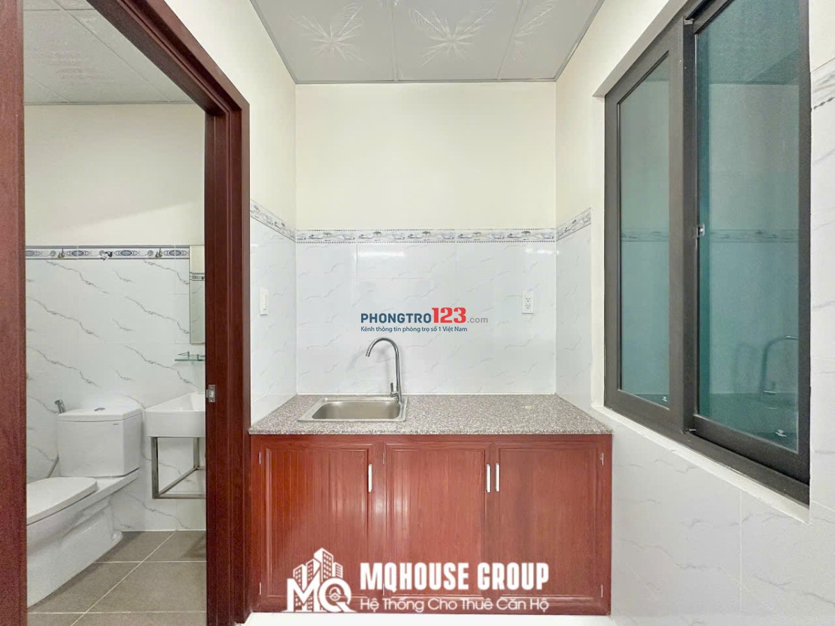CHO THUÊ STUDIO NHÀ MỚI 100% GIÁ RẺ RỘNG RÃI THANG MÁY GẦN ÂU CƠ - TRƯỜNG CHINH