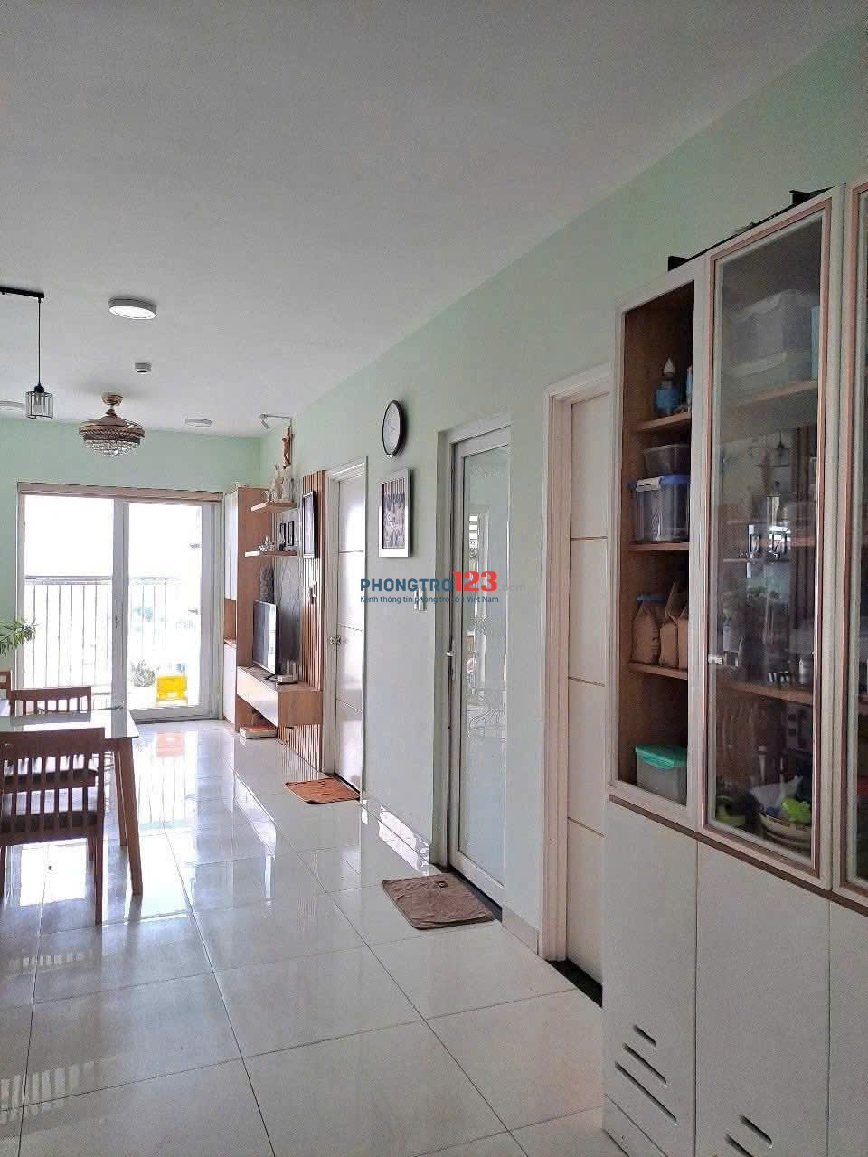Cho thuê chung cư Kim Tâm Hải, Trường Chinh - 2PN, Full nội thất giá thuê 8tr/tháng