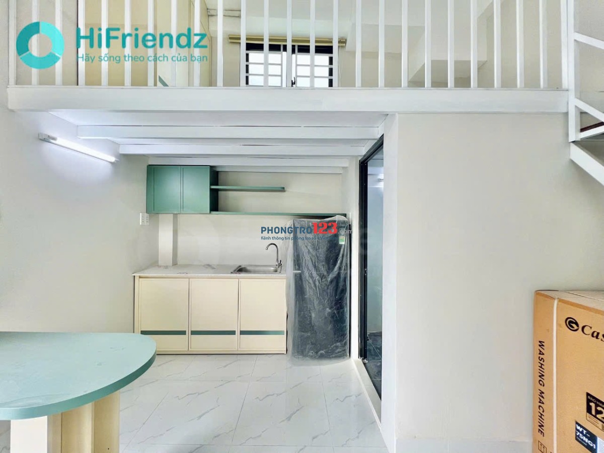 Cho thuê PHÒNG DUPLEX MỚI-FULL NỘI THẤT BAN CÔNG THOÁNG- Ở được 3,4 Người