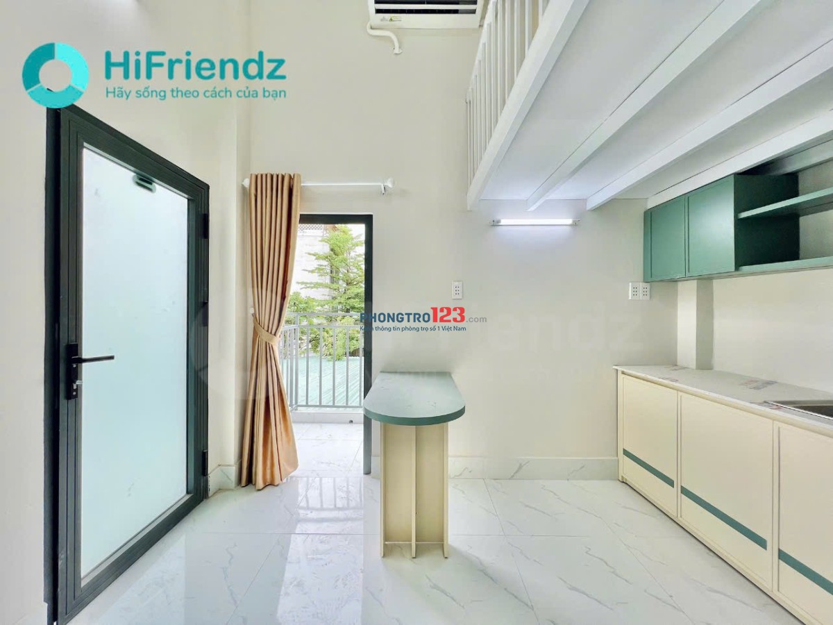Cho thuê PHÒNG DUPLEX MỚI-FULL NỘI THẤT BAN CÔNG THOÁNG- Ở được 3,4 Người