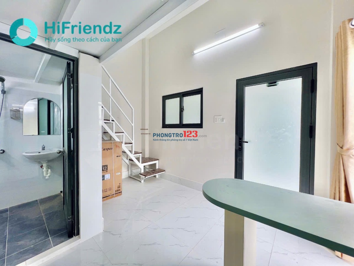 Cho thuê PHÒNG DUPLEX MỚI-FULL NỘI THẤT BAN CÔNG THOÁNG- Ở được 3,4 Người