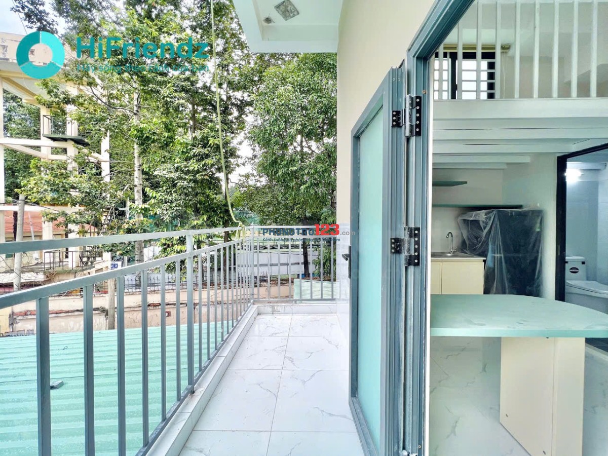 Cho thuê PHÒNG DUPLEX MỚI-FULL NỘI THẤT BAN CÔNG THOÁNG- Ở được 3,4 Người