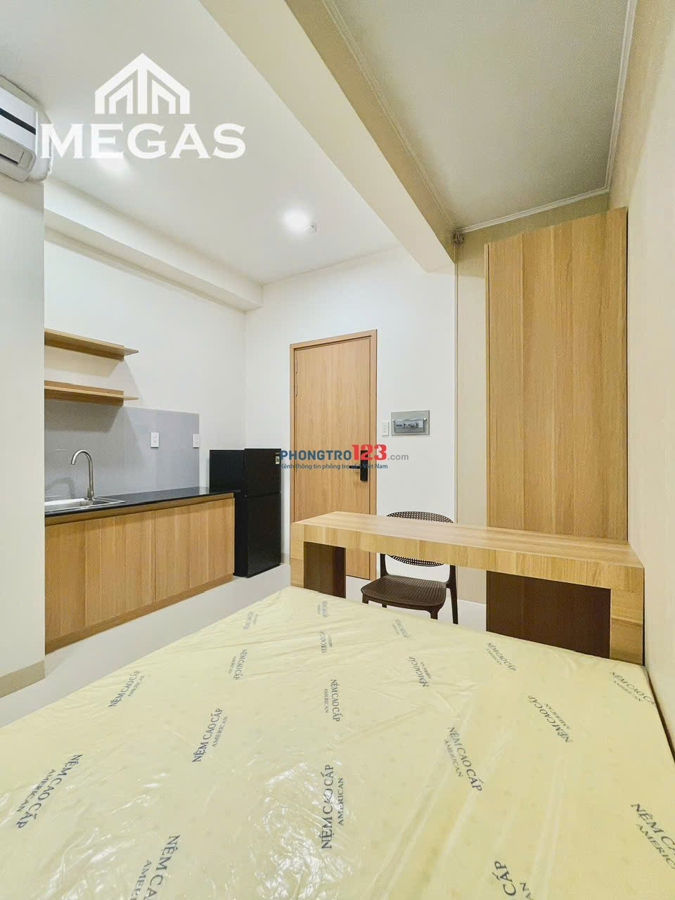 Khai Trương Phòng Mới chỉ 4Tr5 Full NT, có Máy giặt riêng khu Kim Sơn đi bộ sang TDT, RMIT, Lotte