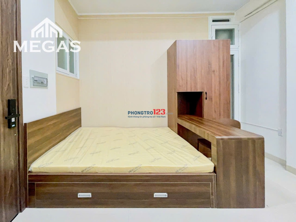 Khai Trương Phòng Mới chỉ 4Tr5 Full NT, có Máy giặt riêng khu Kim Sơn đi bộ sang TDT, RMIT, Lotte