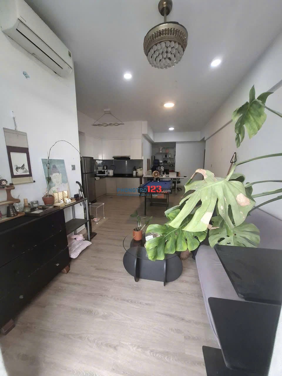 Chung cư Phúc Yên-Phan Huy Ích 2PN-Full nội thất 74m2 giá thuê 9 tr/th.