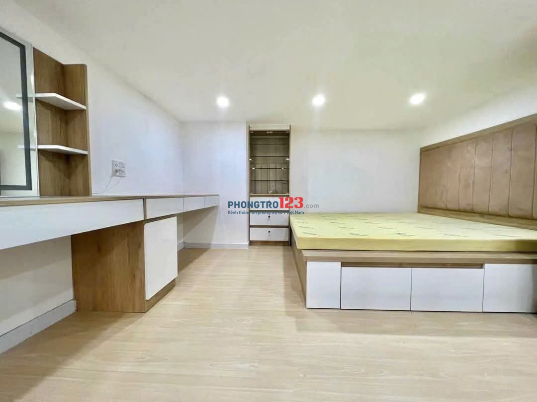 CHO THUÊ CĂN HỘ MINI DUPLEX FULL NỘI THẤT BAN CÔNG TẠI NGUYỄN GIA TRÍ ĐI BỘ 5P SANG HUTECH,UTH,FTU2