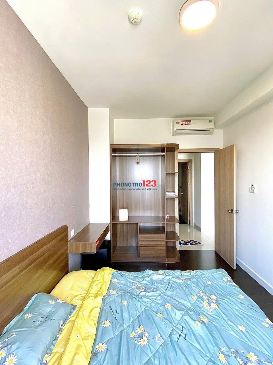 Chung cư mới Happy One, Thạnh Lộc 8, Q12: Full NT, 2PN, 65m2, 8,5tr/th