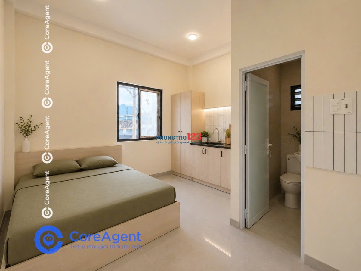 Căn Hộ View Thoáng Full NT Cao Cấp 30M2 Ngay Lê Đức Thọ Cách LOTTE 5P
