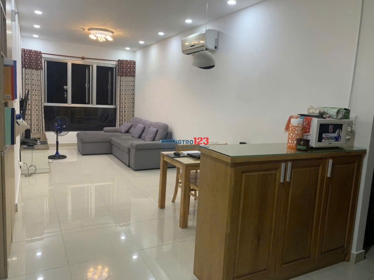 Cho thuê chung cư Moscow Tower, Tân Thới Nhất , 2PN, Full nội thất giá thuê 9tr5/tháng