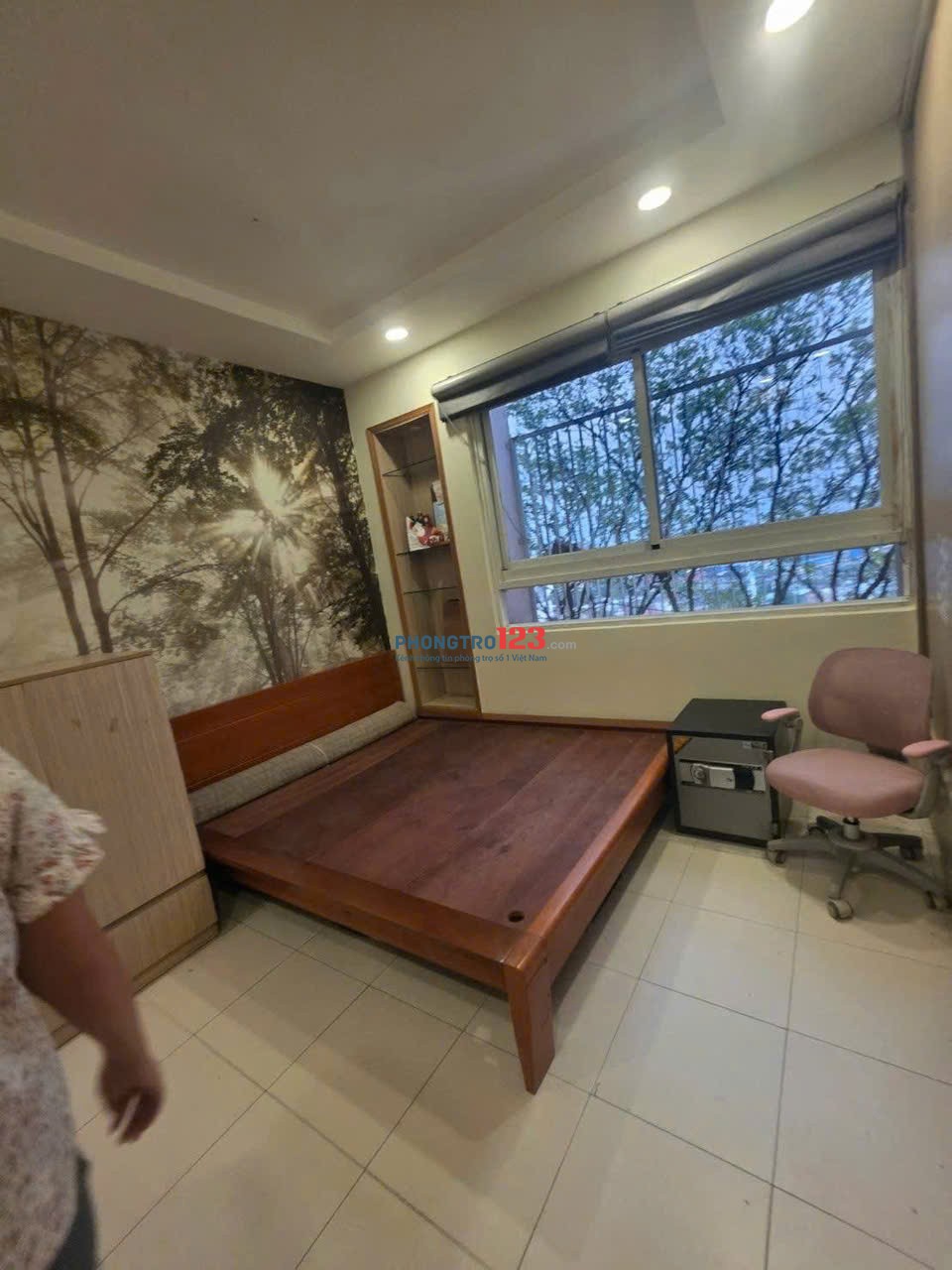 Chung cư Võ Đình, Thới An, Q12: 2p ngủ, nhà trống, 88m2, 6,5tr