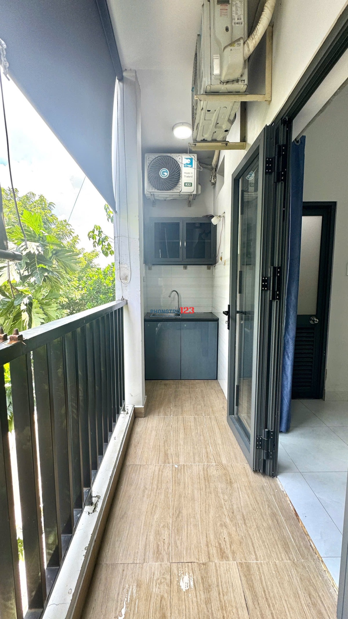 PHÒNG RỘNG BAN CÔNG - ĐẶNG THUỲ TRÂM GẦN ĐH CÔNG NGHIỆP, ĐH VĂN LANG,.. CHỈ 6tr