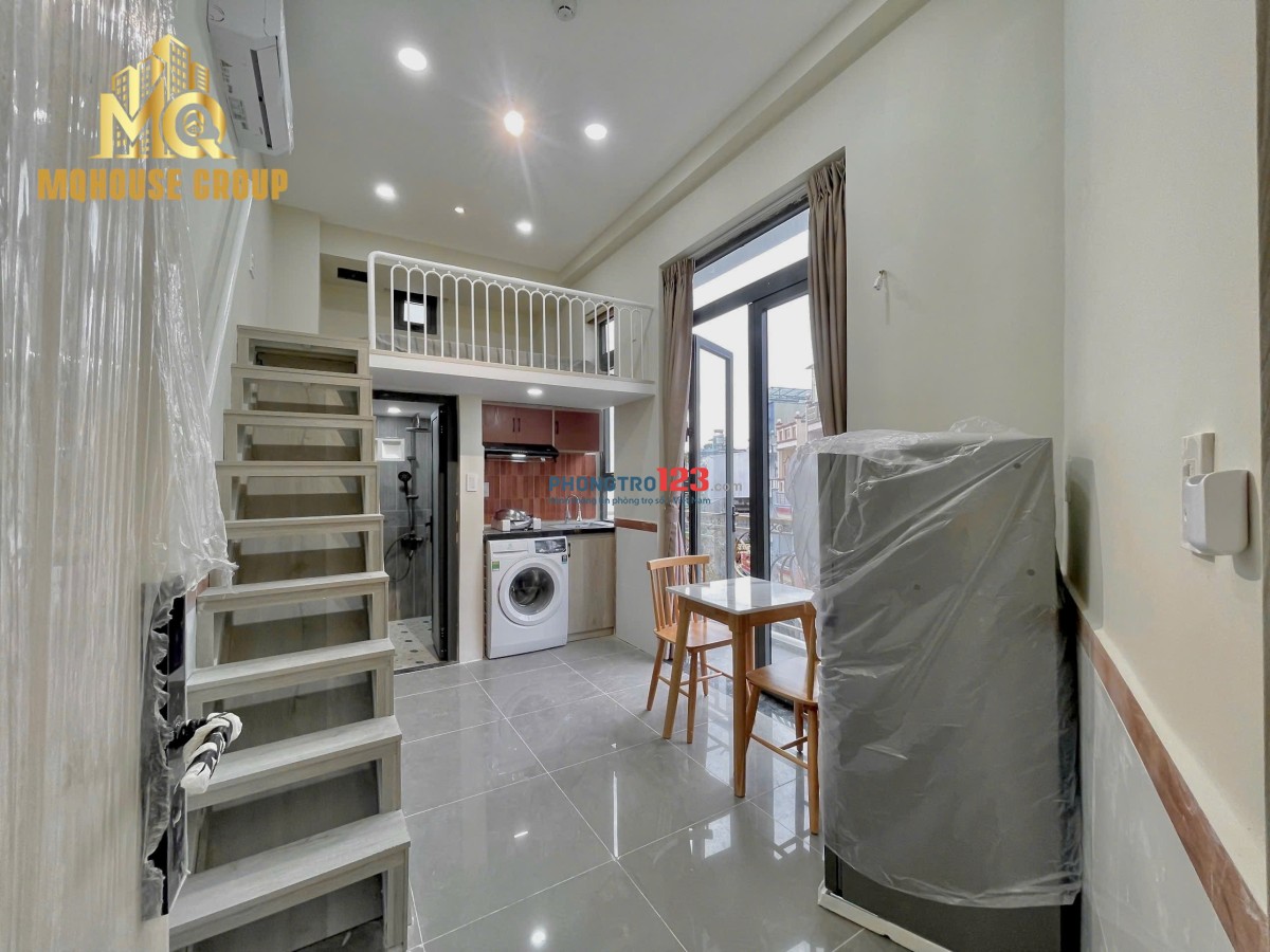 CHO THUÊ DUPLEX CỬA SỔ, BAN CÔNG, MÁY GIẶT RIÊNG NGAY LÝ THƯỜNG KIỆT, QUẬN 10