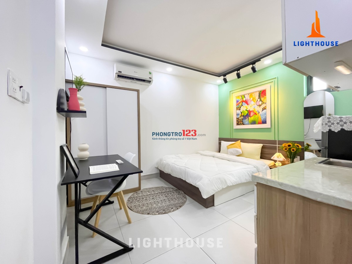 NGẤT NGÂY CON GÀ TÂY VỚI DẠNG PHÒNG STUDIO FULL NỘI THẤT ZDÁ CHỈ TỪ 6XXX