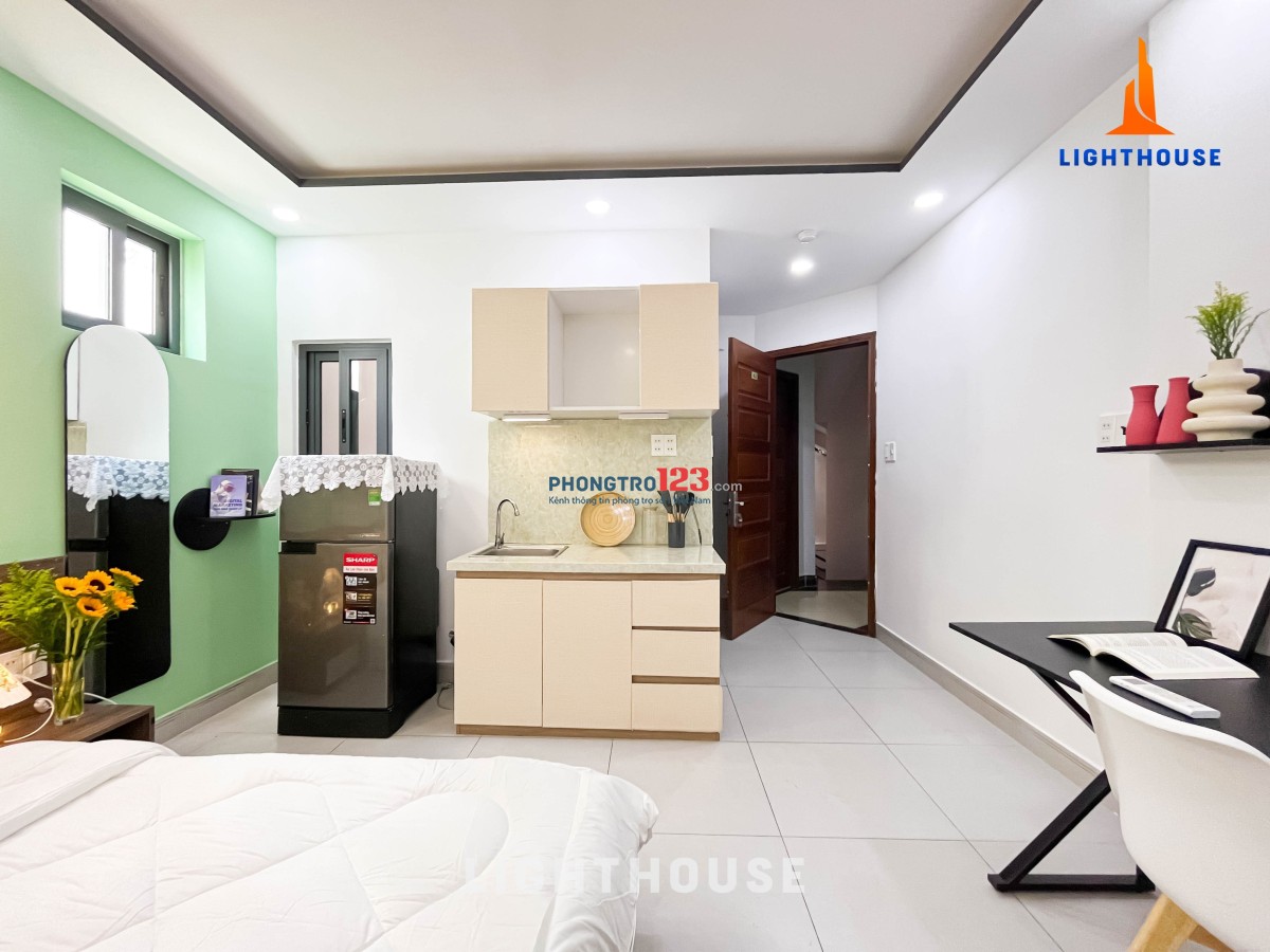 NGẤT NGÂY CON GÀ TÂY VỚI DẠNG PHÒNG STUDIO FULL NỘI THẤT ZDÁ CHỈ TỪ 6XXX